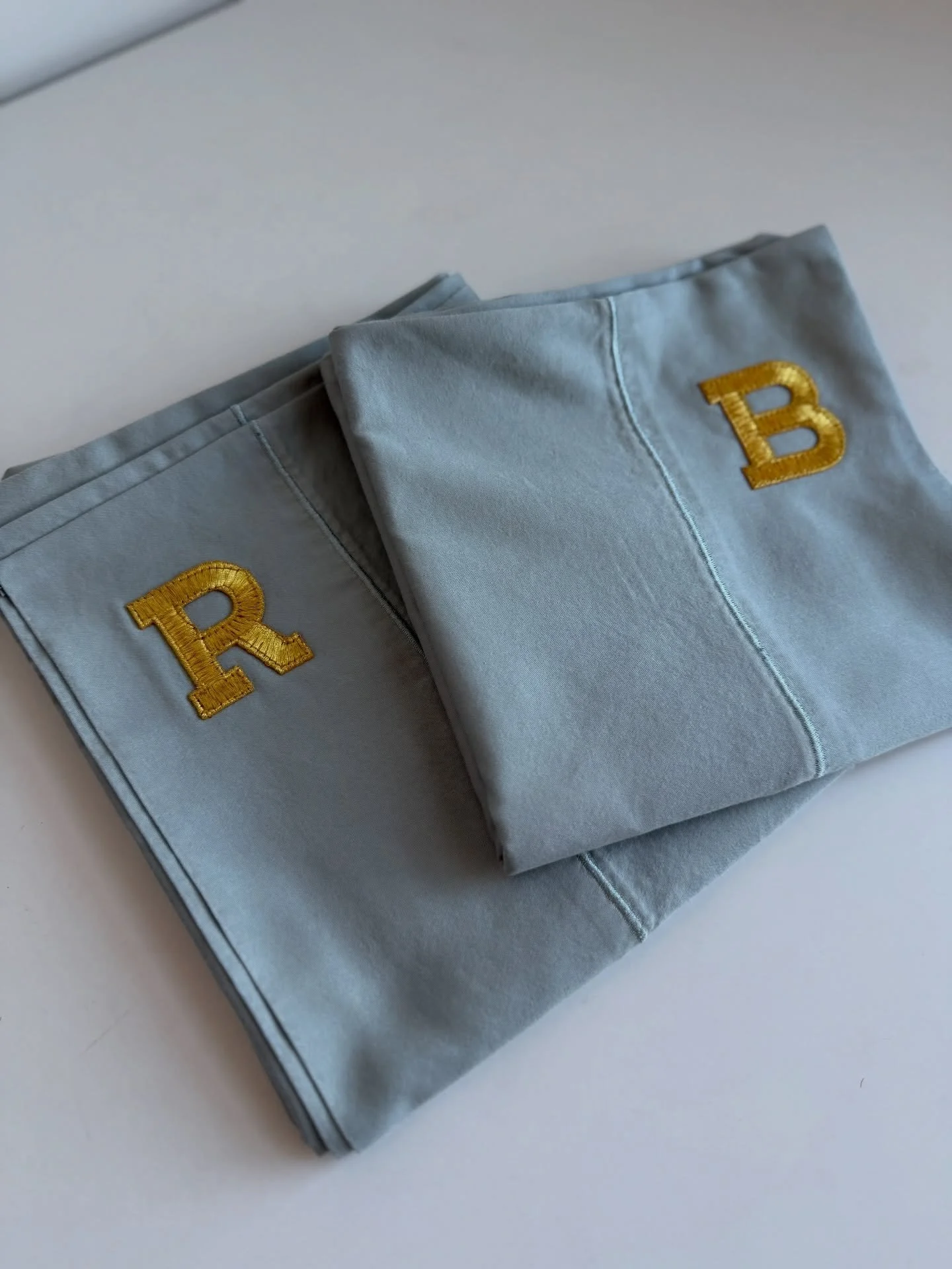 Whipped up a custom order for a dear friend + client and I just love how this one turned out. 🤍

They each have their own special pillows &mdash; unique sizes, unique shapes &mdash; the kind you just can&rsquo;t replace once you&rsquo;ve found &ldqu