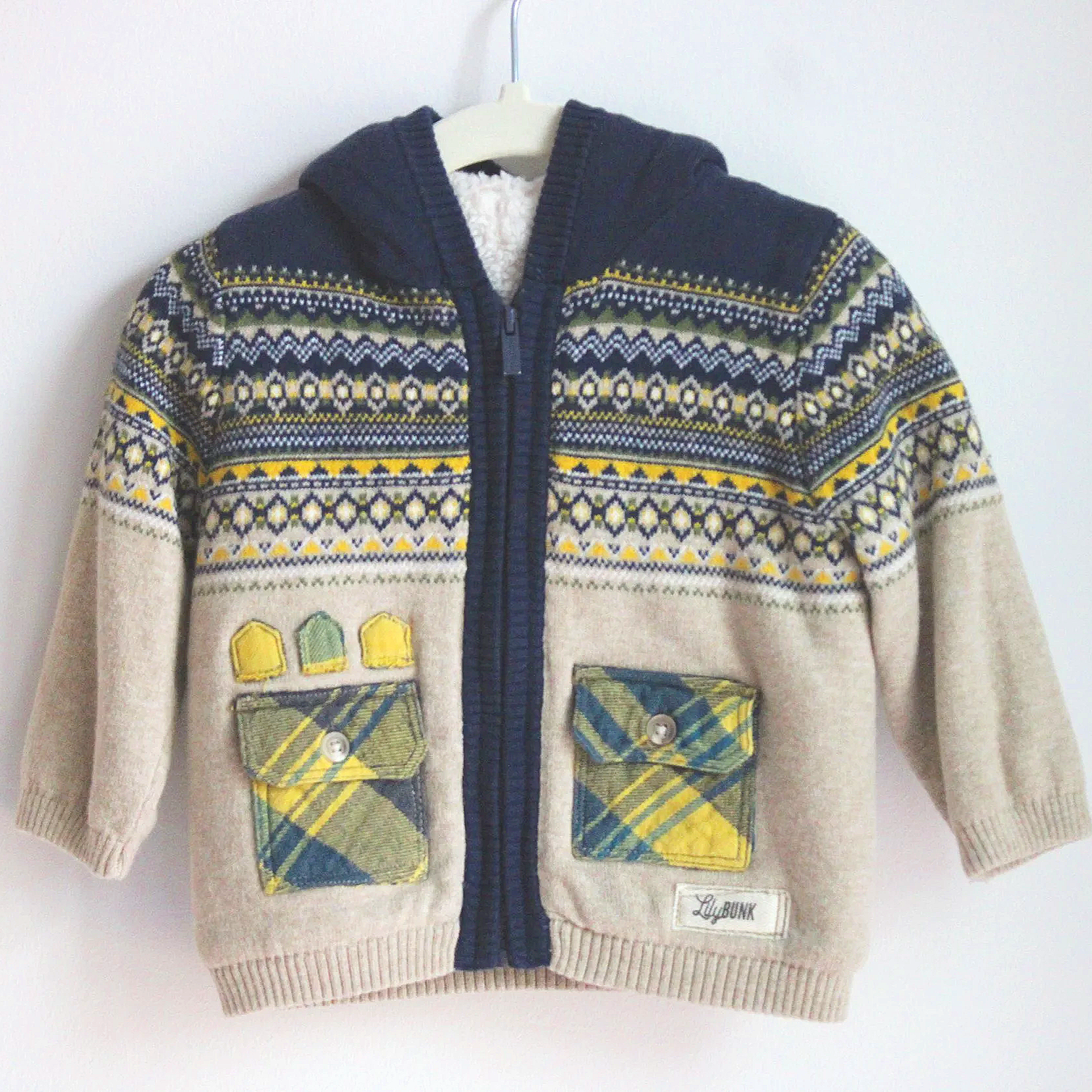 LB Cozy Zip Up Hooded Sweater