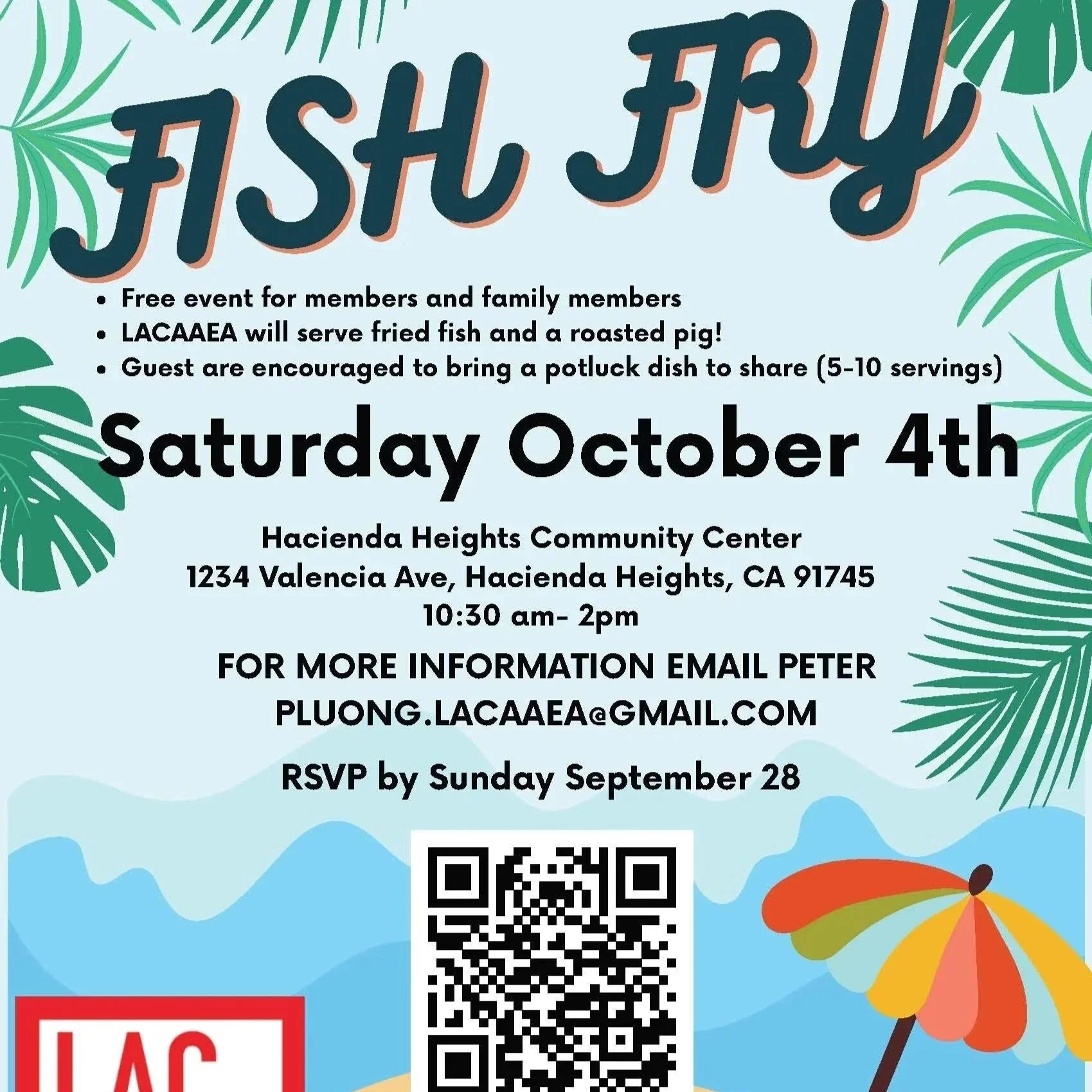 LACAAEA 2025 Fish Fry