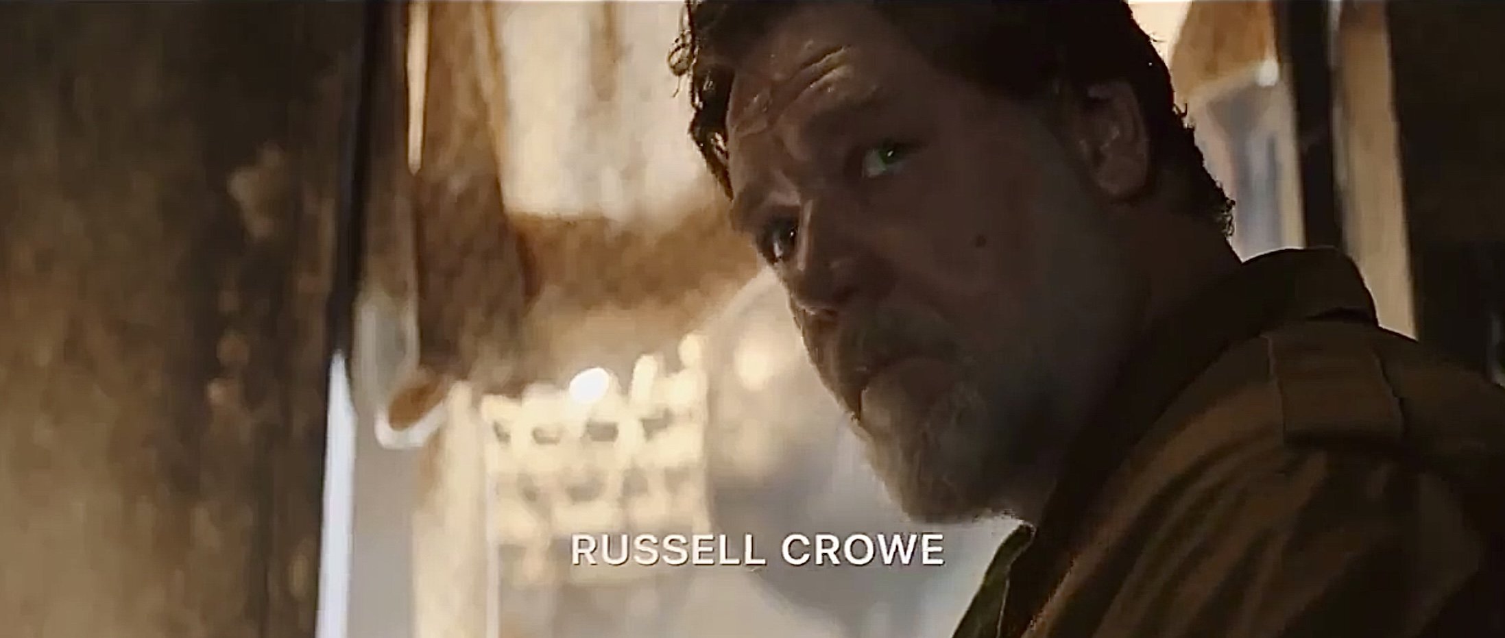 RUSSELL CROWE in "THE GREATEST BEER RUN EVER"