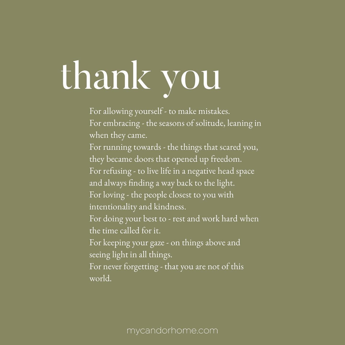 I launched my blog a  week ago and this is what came out of it. A list of things to remind ourselves to give us some credit. Some days we feel defeated an hour after we wake up. So this is a little encouragement to get through your day.

If you need 