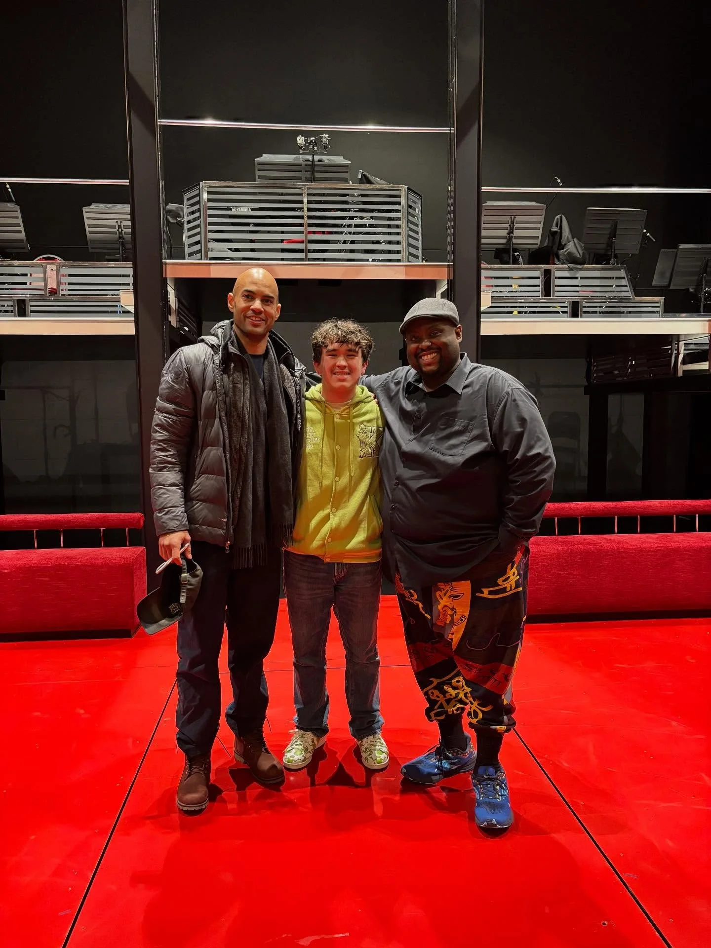 Still trying to wrap my head around last night!

Huge thank you to @majorattaway for taking me backstage at CHESS. 

I got to meet some of the cast, stand on the stage, and talk with @nikriz - which honestly didn&rsquo;t even feel real. 

I&rsquo;ll 