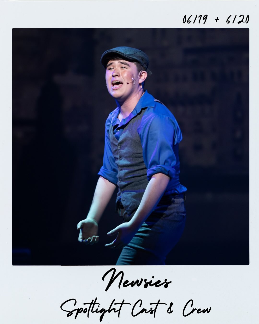 Dear Jack,

Greetings from Braylen.

For the past eight years, I&rsquo;ve somehow kept finding my way back to Newsies Square. Five productions later, I finally got the chance to tell your story.

I don&rsquo;t think eight-year-old me would&rsquo;ve b