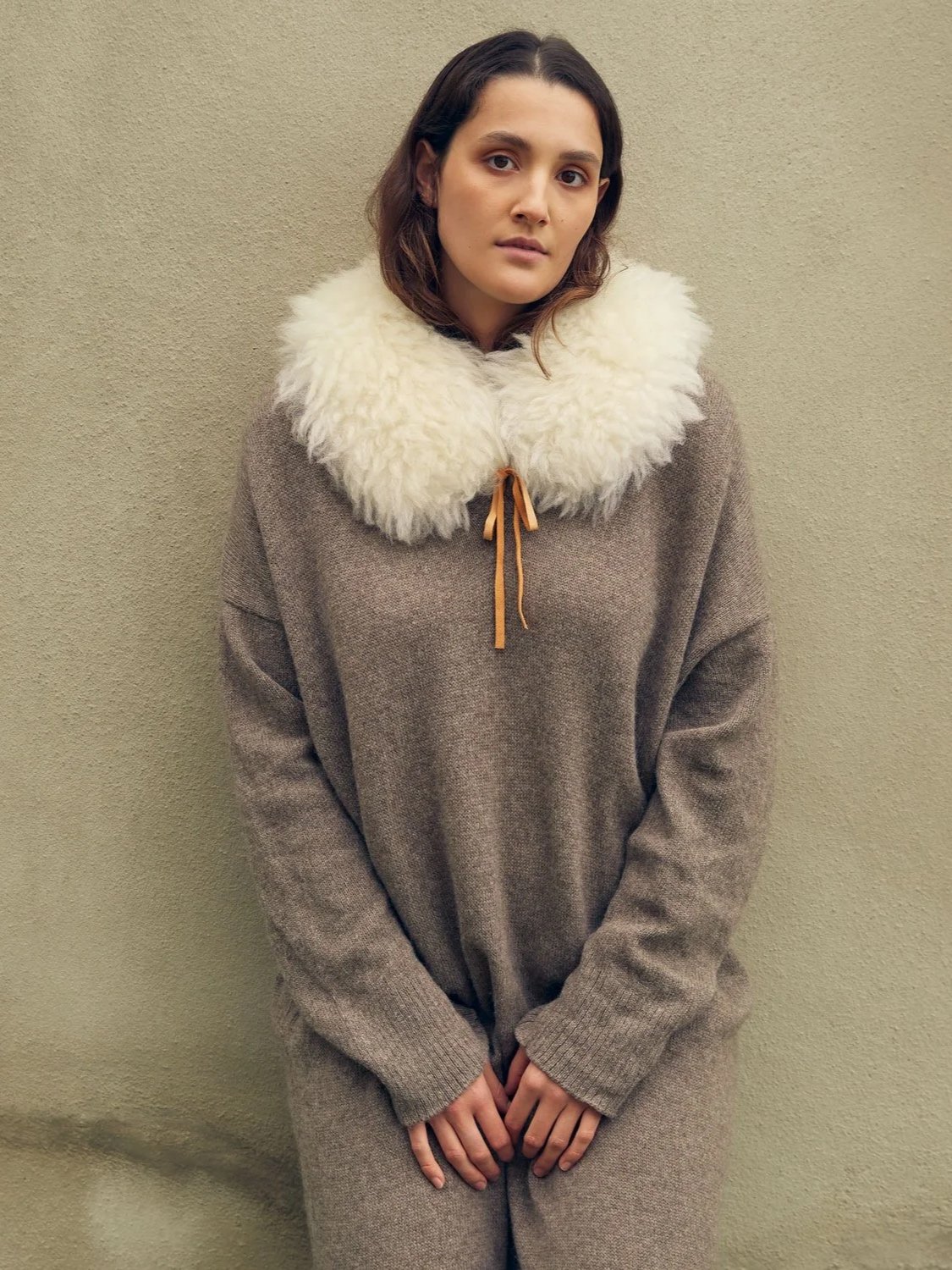 Fur Collar for a Coat | Swiss Sheepskin
