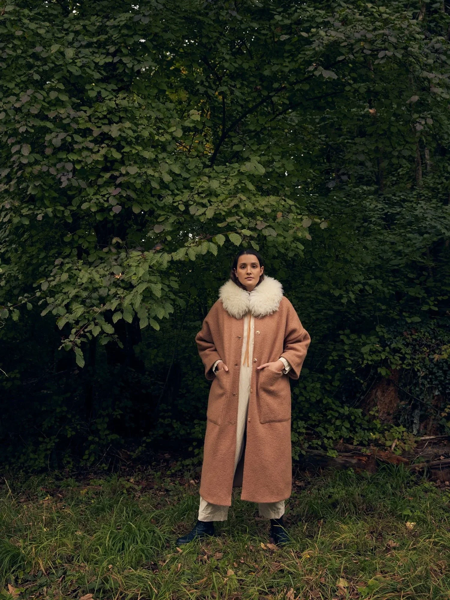 Fur Scarf for a Coat | Swiss Sheepskin