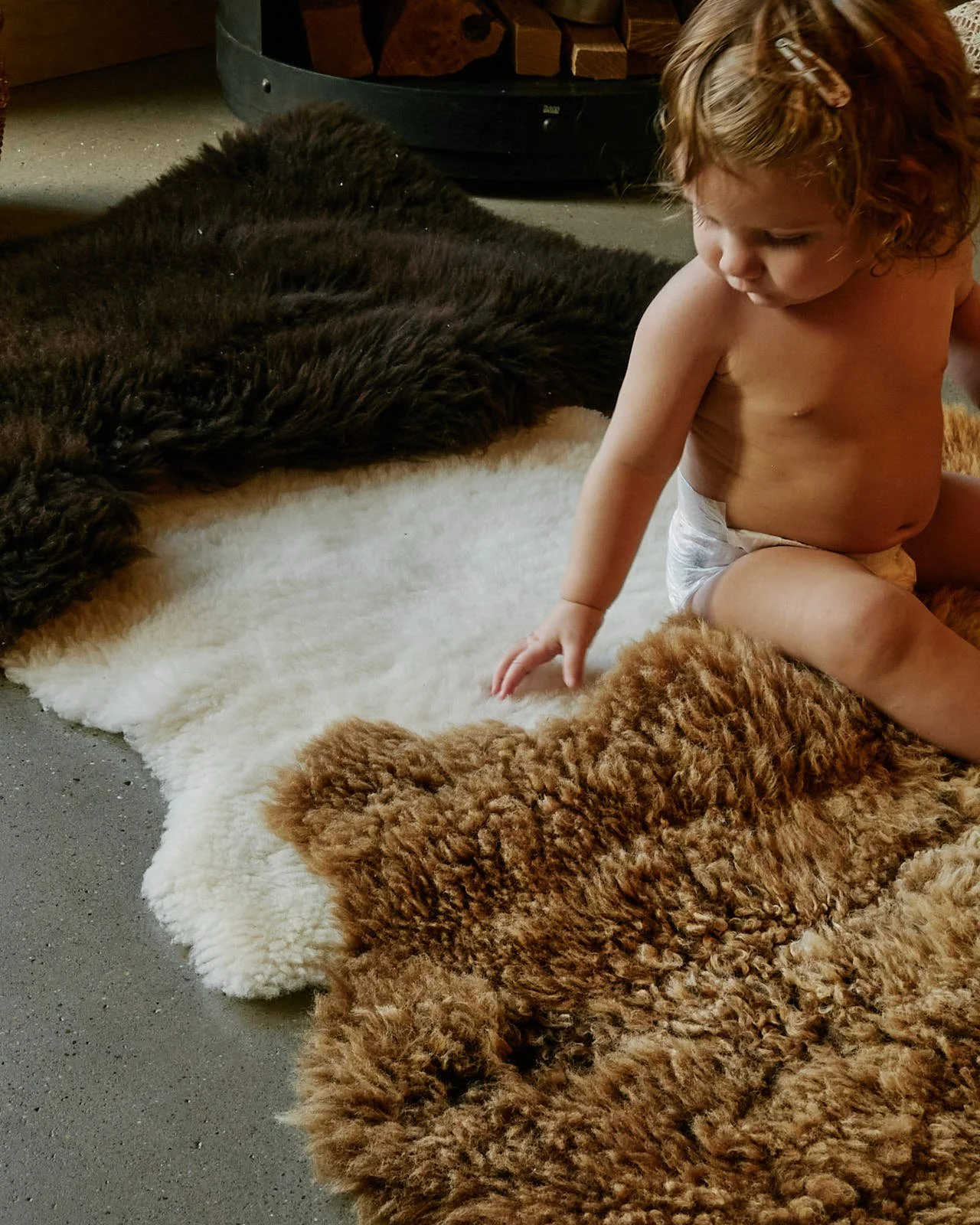 Schweizer Schaffell kaufen | Fell für Baby | Baby Lammfell