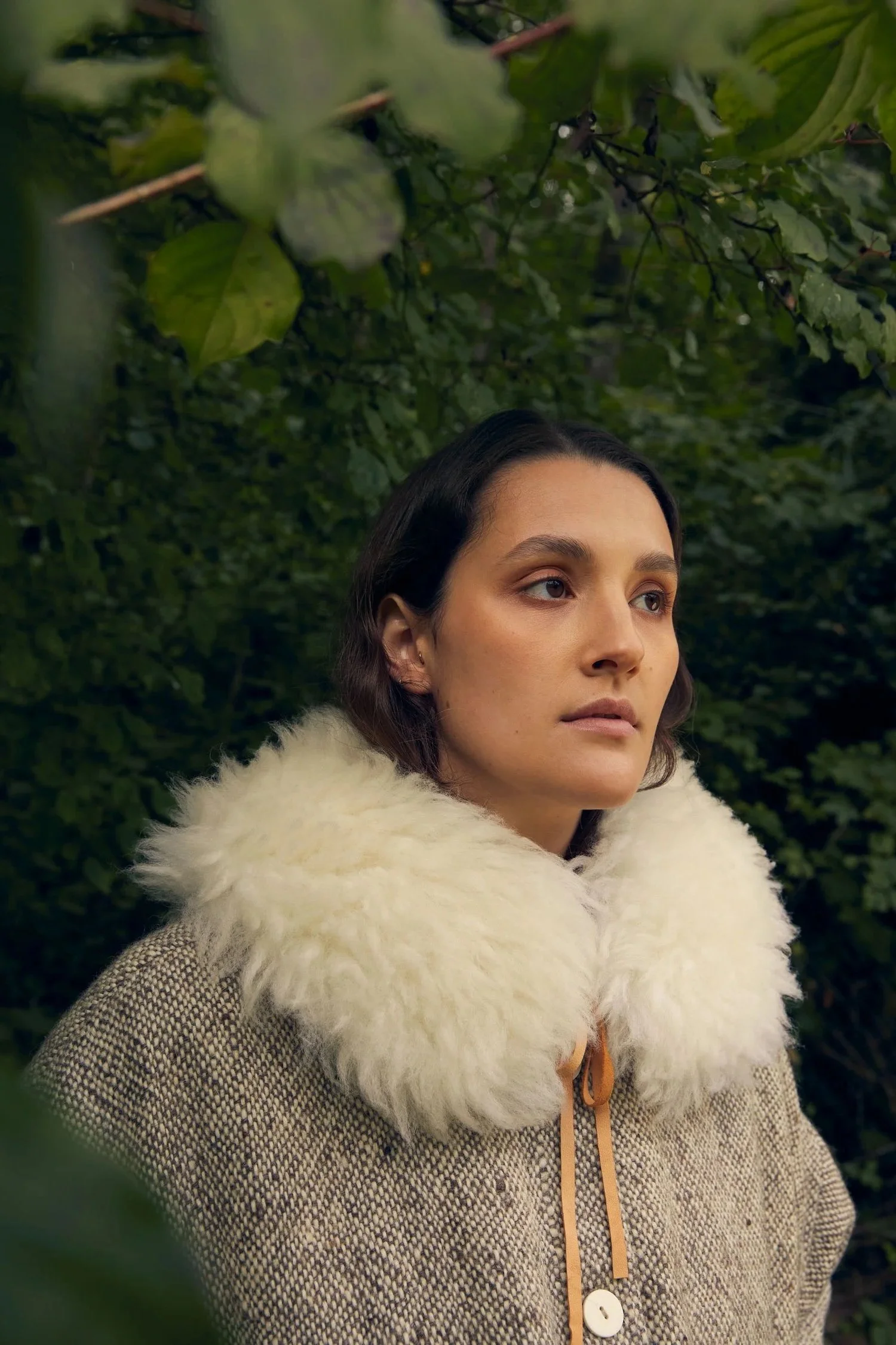 Fur Scarf for a Coat | Swiss Sheepskin