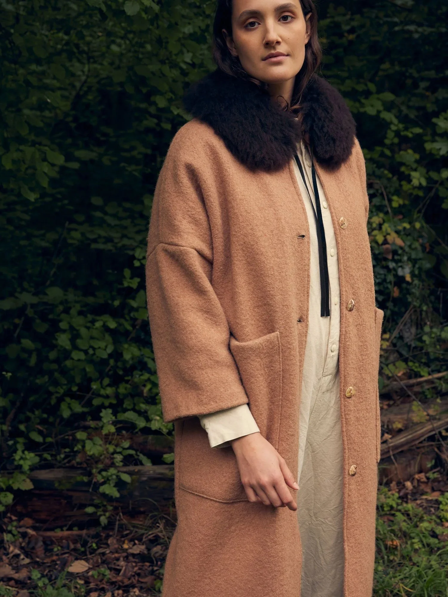 Fur Collar for a Coat | Swiss Sheepskin