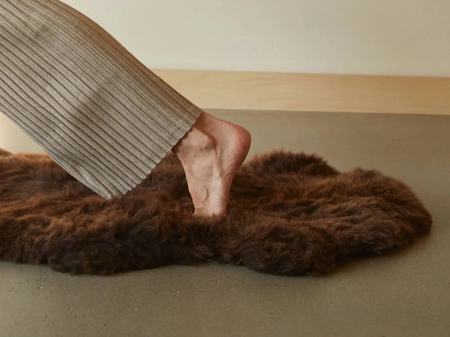 Swiss sheepskin