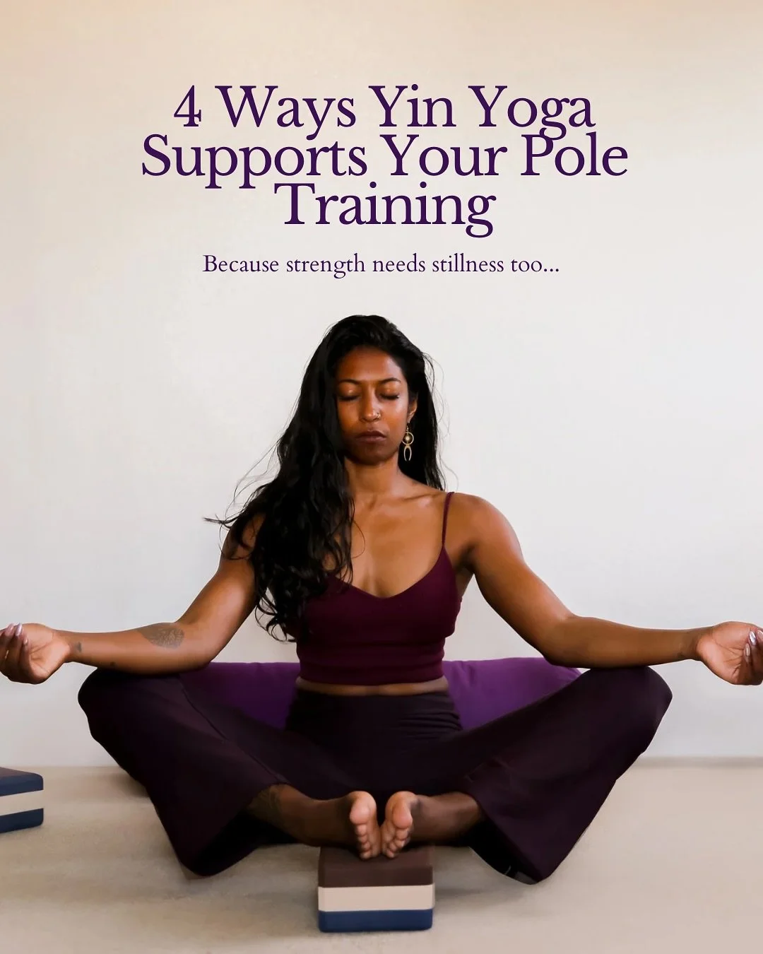 Pole loads the muscles. Yin nourishes the fascia, joints, and nervous system. It’s the balance that helps your training stay sustainable 👌🏾
Thursdays 7:30pm @thegardenpole