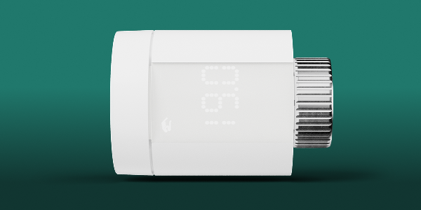 A smart thermostatic radiator valve, powered by on-board AI