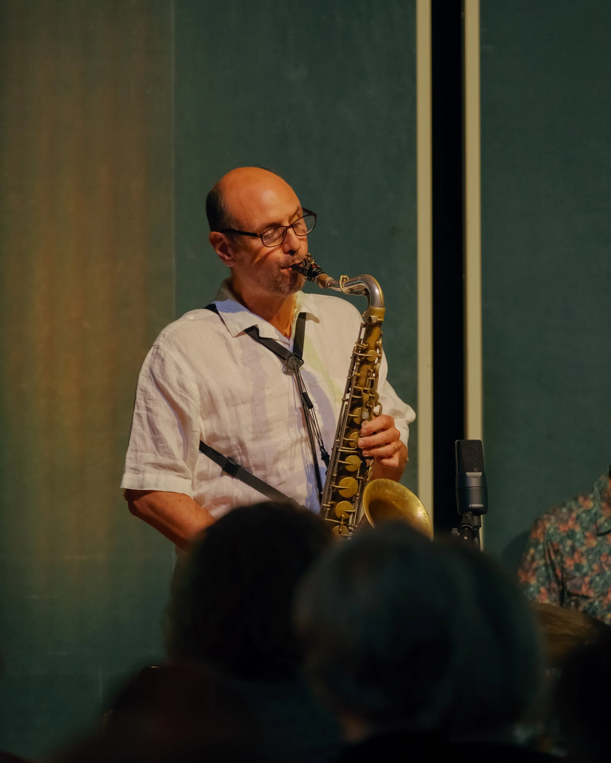 Jazzsaxofonist François de Ribbeaupierre