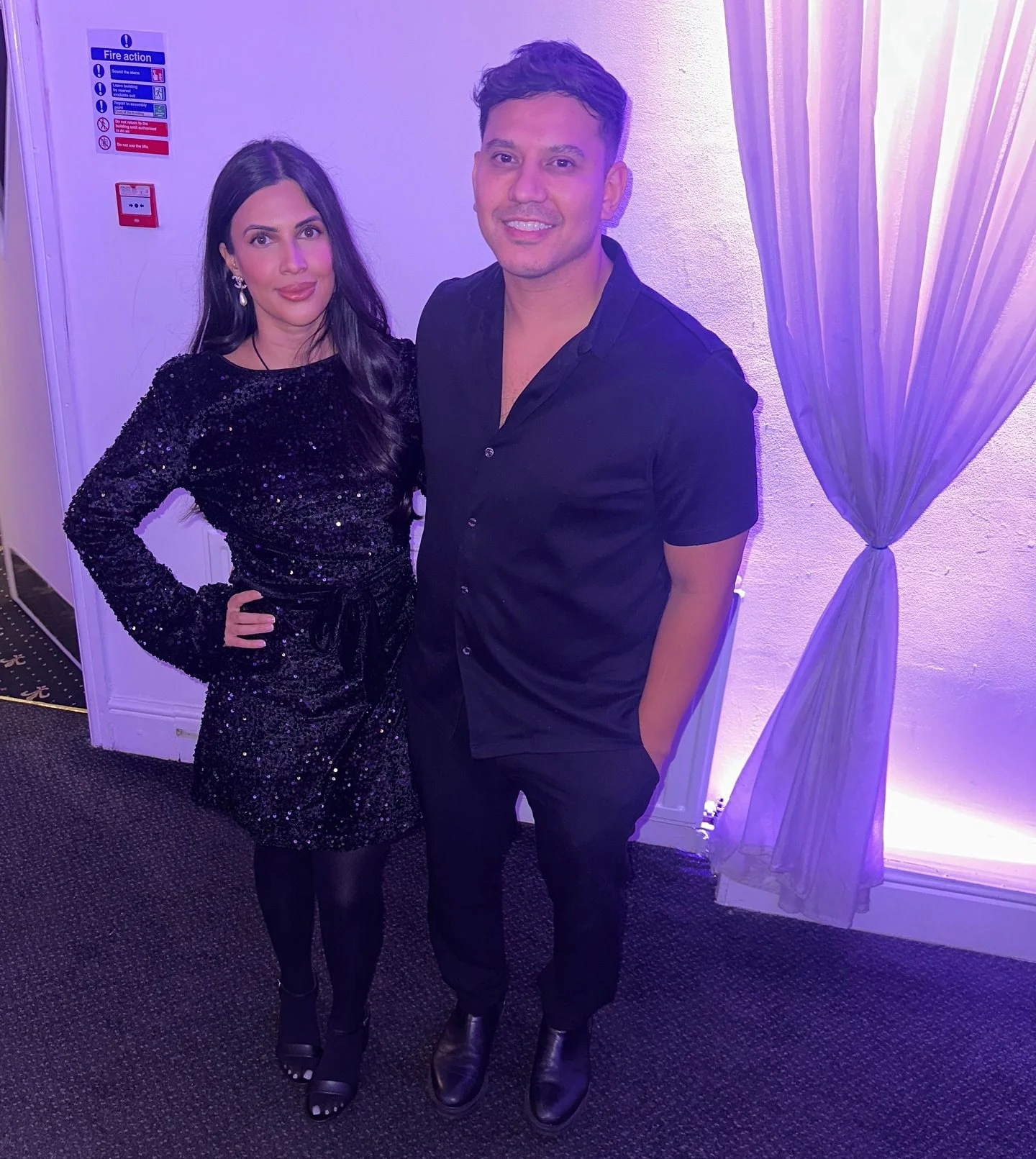 Diwali Dinner &amp; Dance 🪔 
.
.
.
.
#diwali #dinner #husband #love #goodtimes