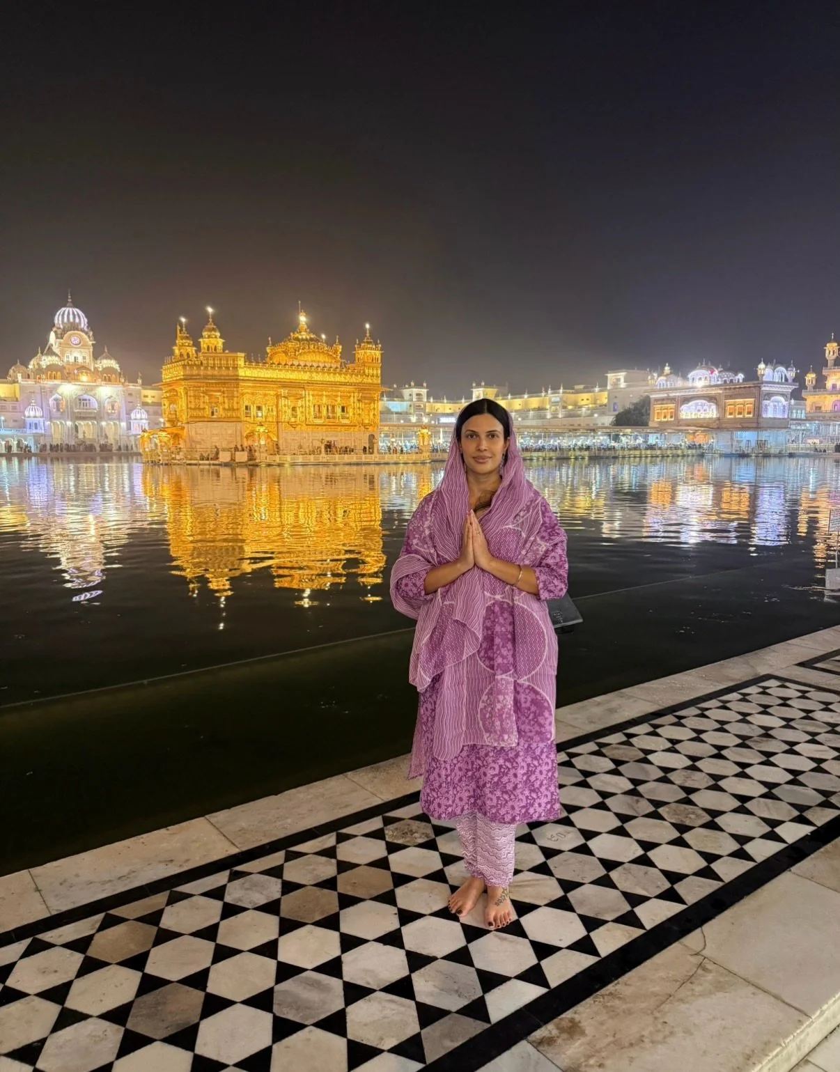 Spending the last few days at the Golden Temple has been one of the most beautiful experiences. There&rsquo;s something incredibly calming about being surrounded by so much devotion, light, and kindness. 

Truly grateful for this time in the beautifu