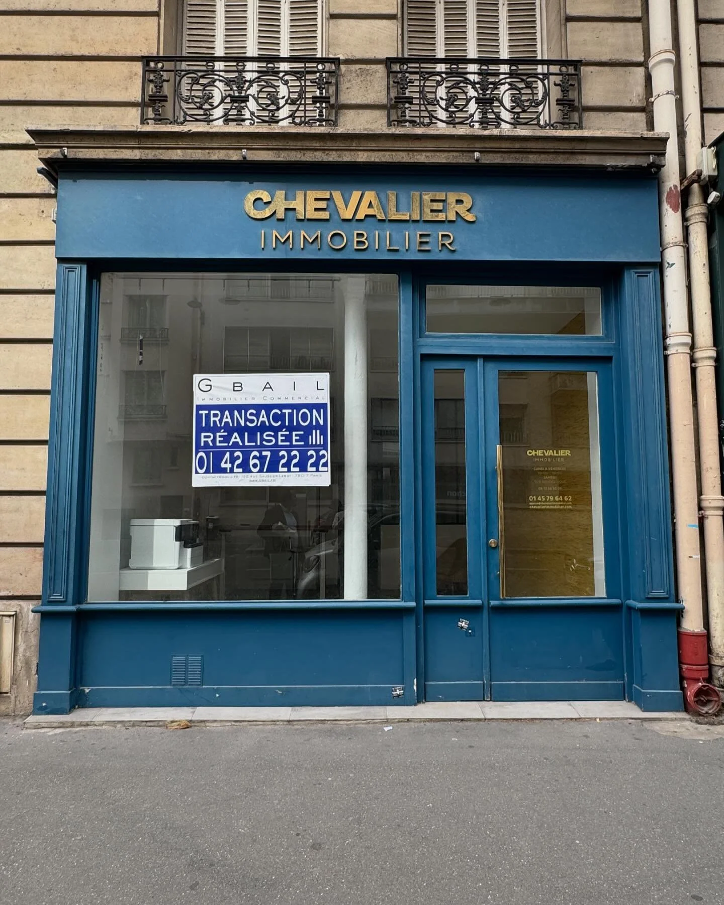 R&eacute;alisation de la vente de murs libres &agrave; proximit&eacute; imm&eacute;diate de l&rsquo;avenue de Wagram au 16 rue Br&eacute;montier &agrave; Paris 17e au profit d&rsquo;un utilisateur.