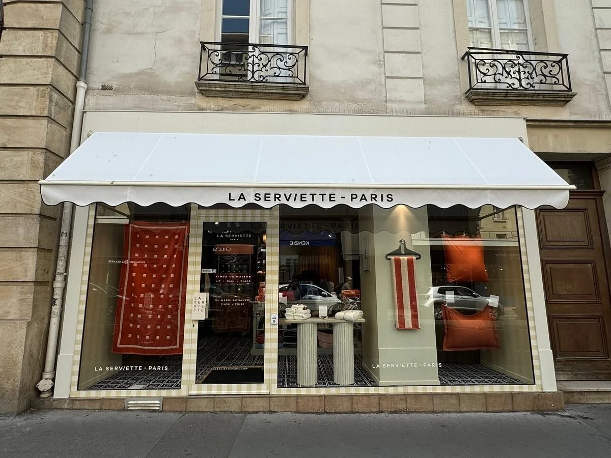 @gbail_immobilier installe la nouvelle boutique parisienne @laservietteparis &agrave; proximit&eacute; imm&eacute;diate du Bon March&eacute; au 26 rue Saint-Placide 75006. 

@garyiss @nbitton @sachadadoun14 @douglasissan