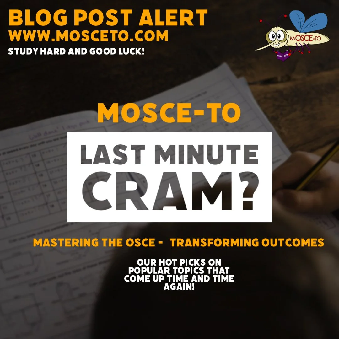 Last minute Cram? 