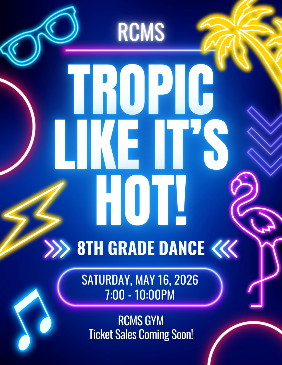 8th Grade Dance Ticket 2026