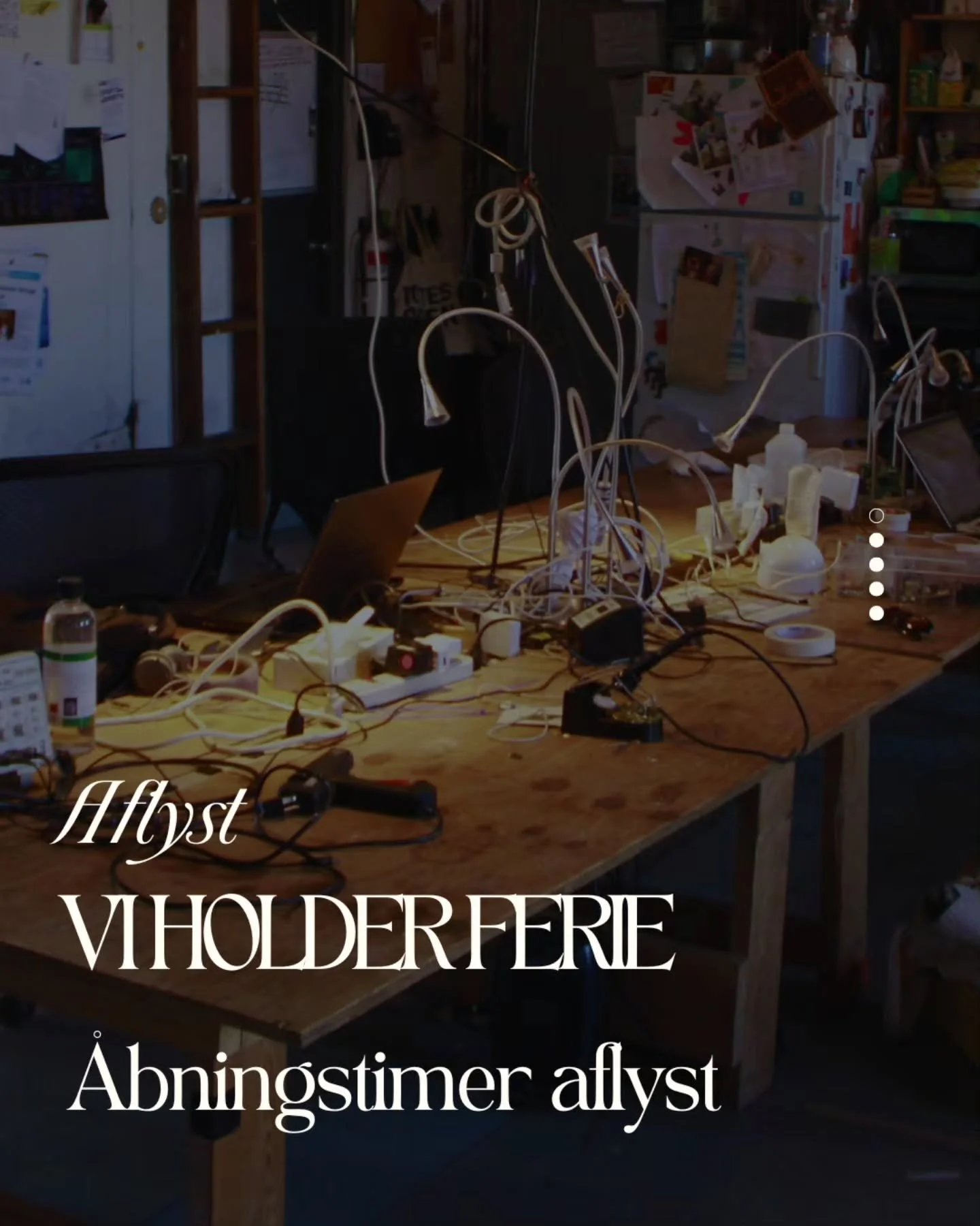 🔧 FabLab &AElig;r&oslash; holder lukket &ndash; vi er taget p&aring; ferie! 🌍

Mens vi er ude og udforske verden, h&aring;ber vi, at I ogs&aring; f&aring;r mulighed for at tage p&aring; eventyr ✈️

P&aring; vores rejse bes&oslash;gte vi NYC Resisto