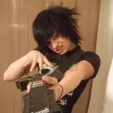 Corey Pattakos with scene-era style during early internet culture