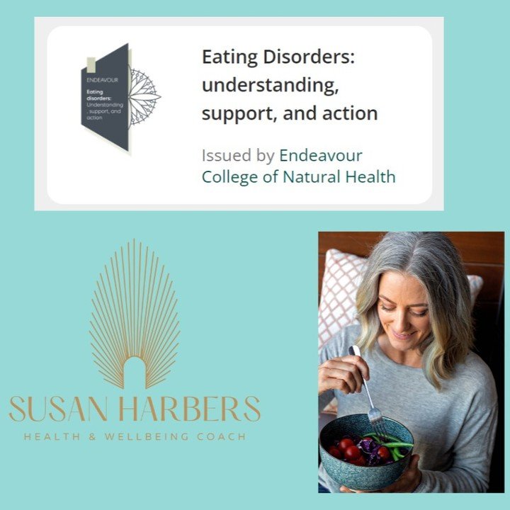 Whilst completing this course I was surprised to learn about the large number of people struggling with various forms of eating disorders. 

It's more common than we might think, and awareness is key.

Approximately one million Australians are living