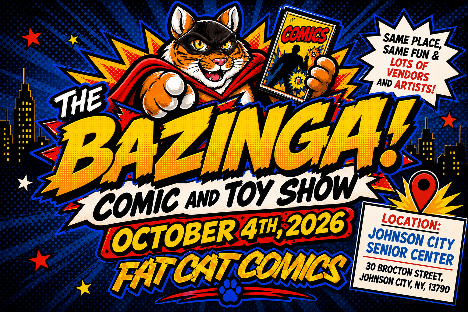 October 2026 Bazinga!