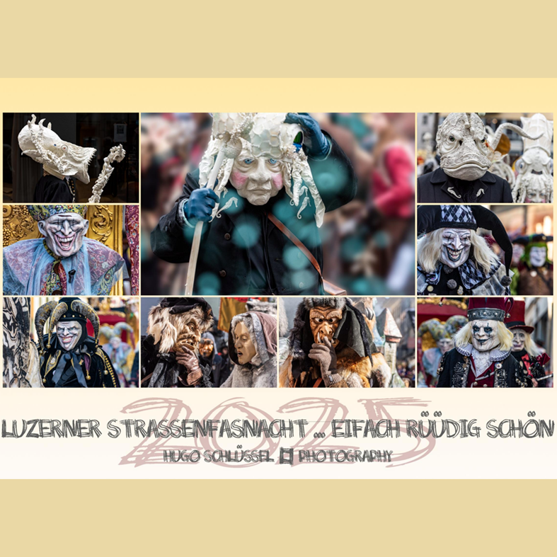 Die Luzerner Fasnacht in Postkarten