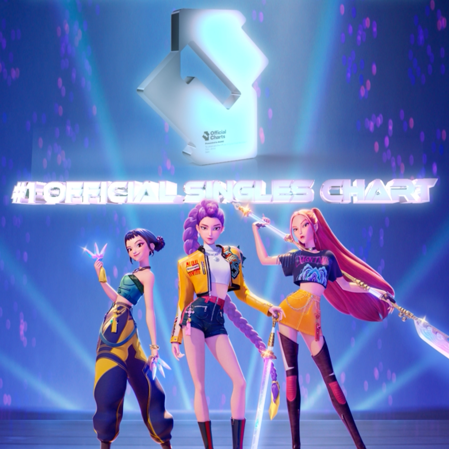 KPop Demon Hunters/Official Charts: Motion Graphics