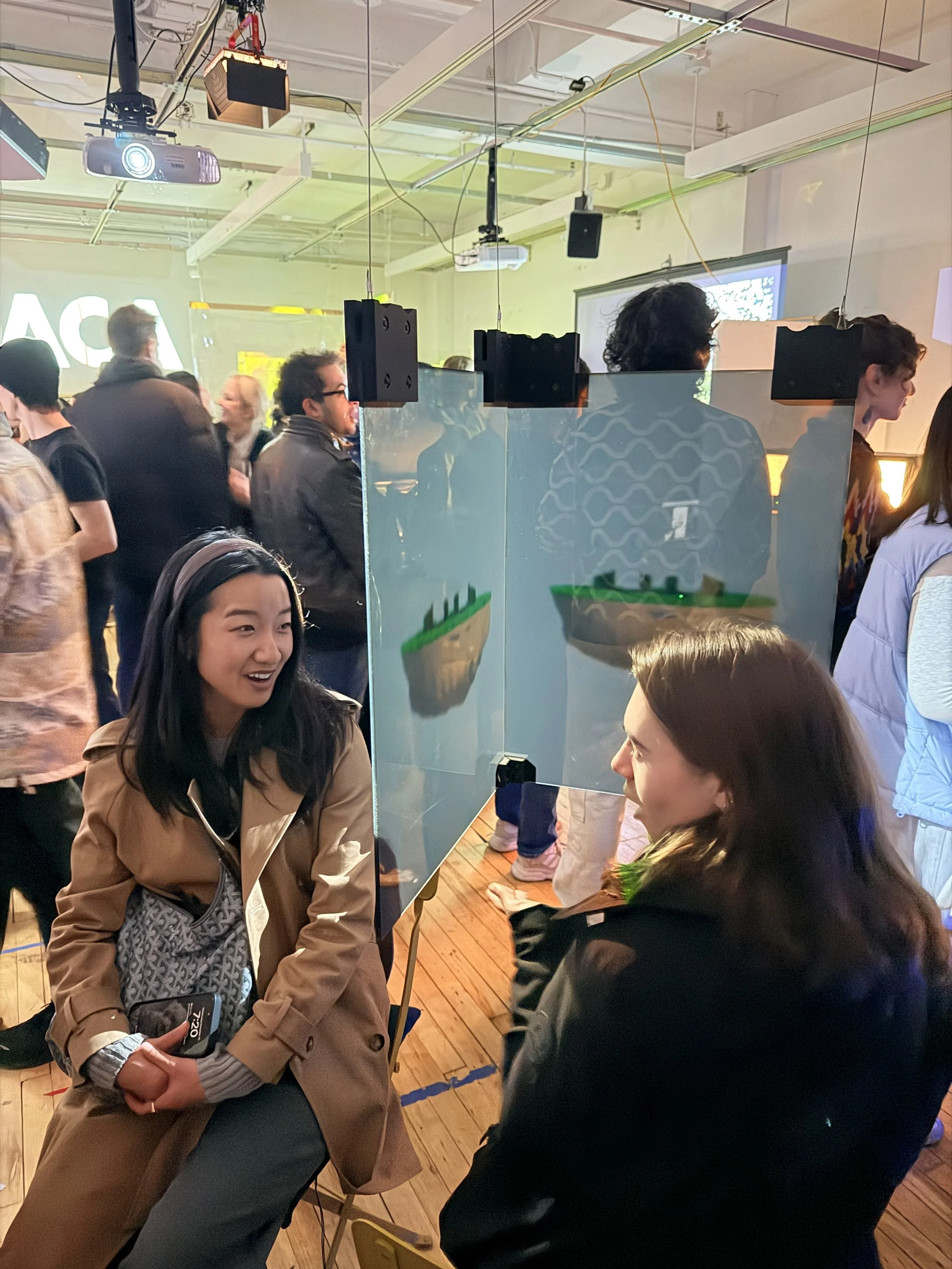 SVA Open Studios Fall 2025: Interactive Installation, Projection Mapping, Fabrication, 3D Printing