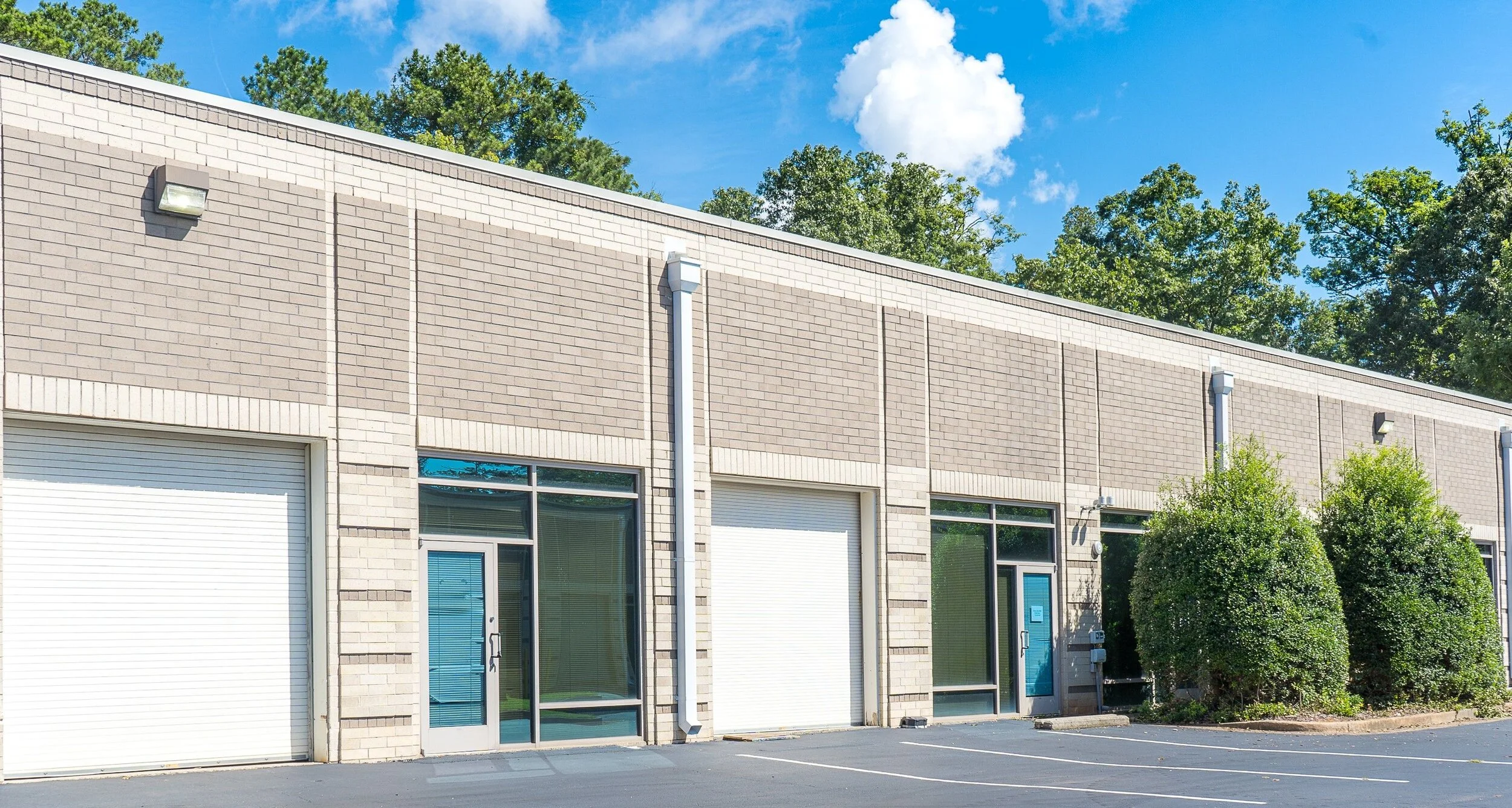 Light industrial, flexible spaces.