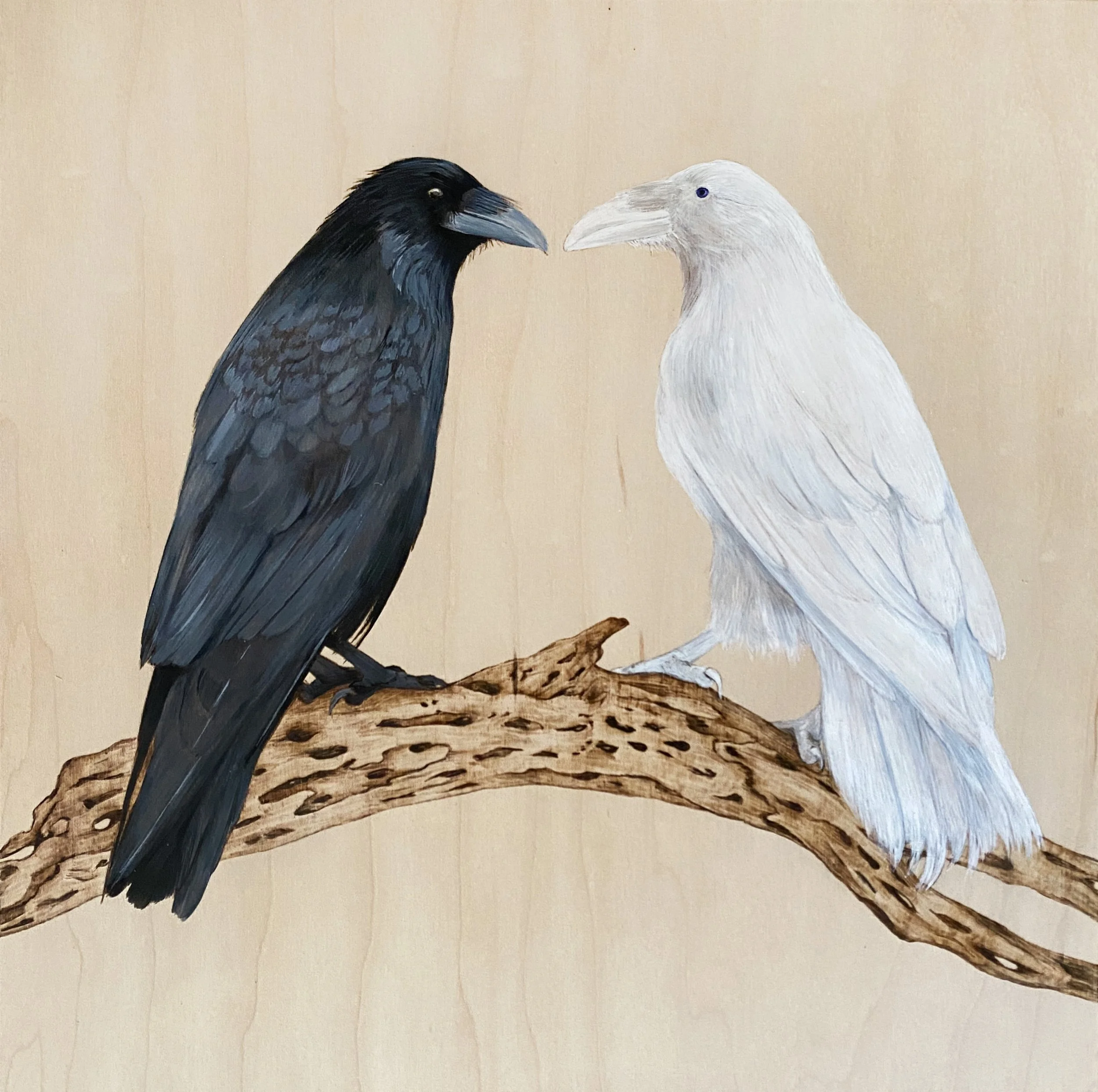 Shadow vs Persona
Wood Burning/Wax Pigment
12 x 12 in.