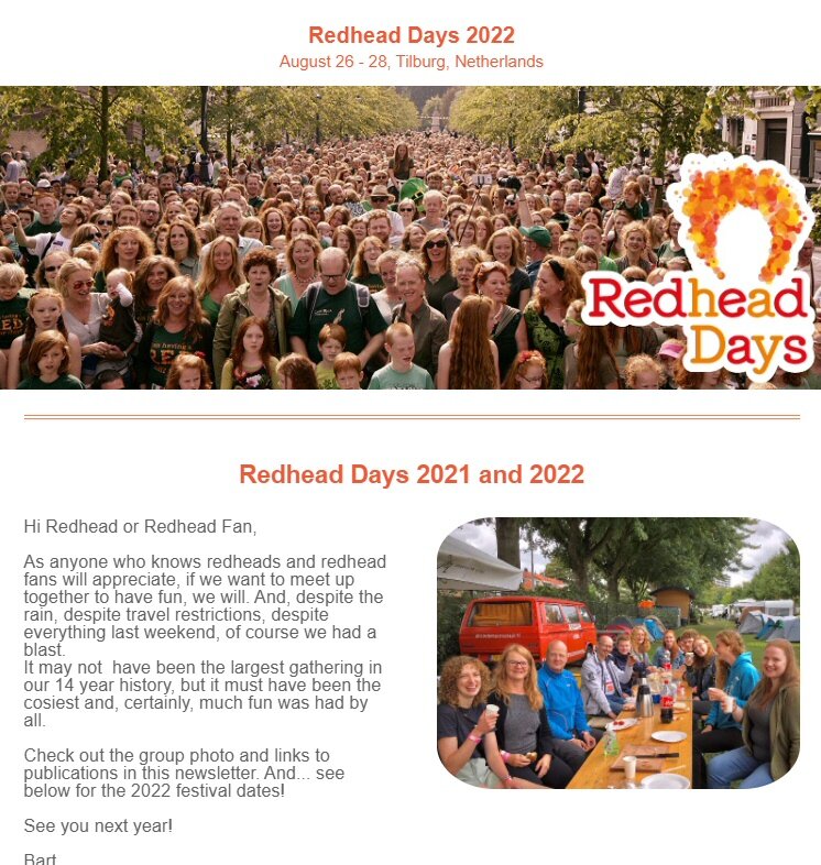 Redhead Day