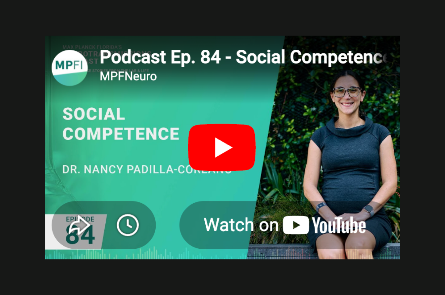Youtube cover of Nancy talking about social competence
