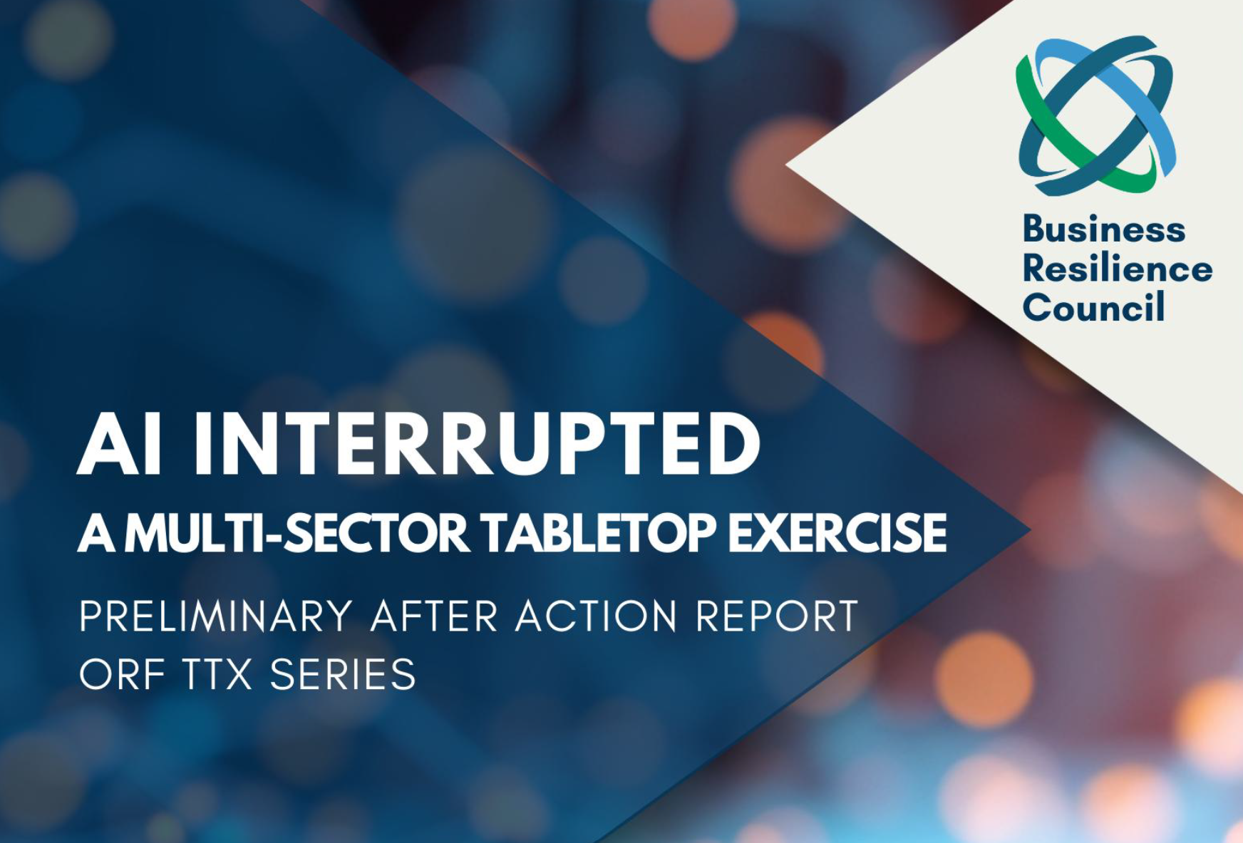 Preliminary AAR findings from the January 28th iteration of the Operational Resilience Series exercise: AI Interrupted