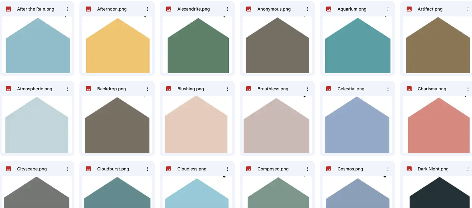 Digital Paint Chip Library