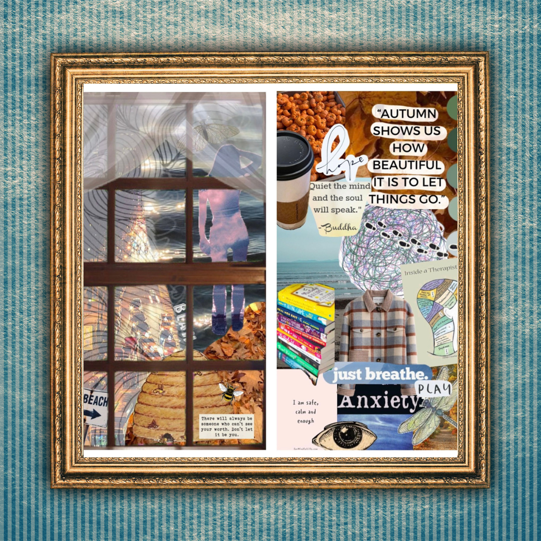 October 2023 - Collaborative Collaging Done Differently Therapeutic Art Making Intervention