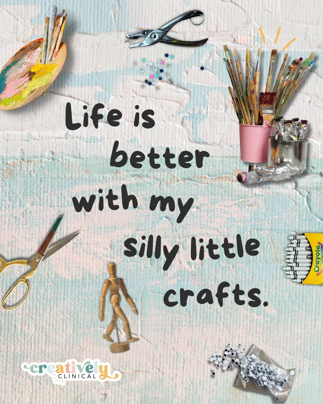 Crafts don&rsquo;t need to be &ldquo;useful.&rdquo; They don&rsquo;t need to be perfect. They don&rsquo;t even need to make sense.

Joy doesn&rsquo;t ask for perfection. It just asks that you show up with curiosity. The lopsided clay mug, the beaded 