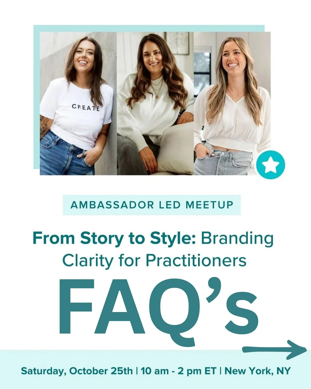 We&rsquo;ve had a few FAQs come up for our event (which is somehow only a week and a half away?!) so we gathered them all here for you!

I&rsquo;ve been so excited to get back to in-person events because while I love our online connections, there&rsq