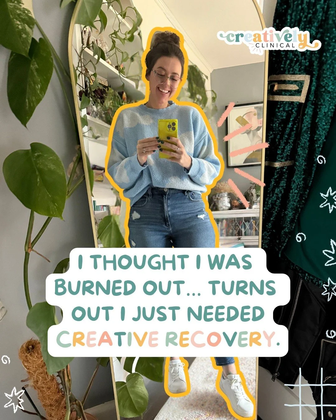 Creative recovery is the practice of returning to creativity in a way that feels safe, gentle, and human. It focuses on regulating your nervous system, rebuilding trust with your creativity, and releasing the pressure to perform, produce, or prove an
