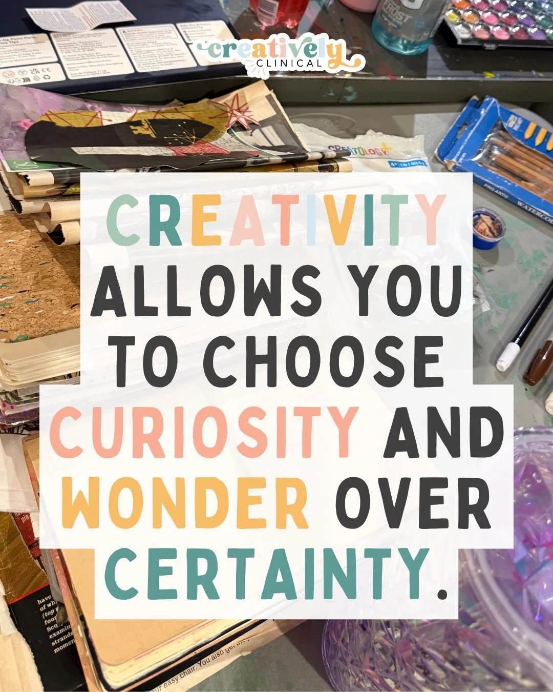 So many of us were taught to seek the right answer, the perfect plan, the guaranteed outcome. But creativity thrives in the unknown. It asks, &ldquo;What if it&rsquo;s amazing?&rdquo; instead of &ldquo;What if I fail?&rdquo;

When you let yourself ex