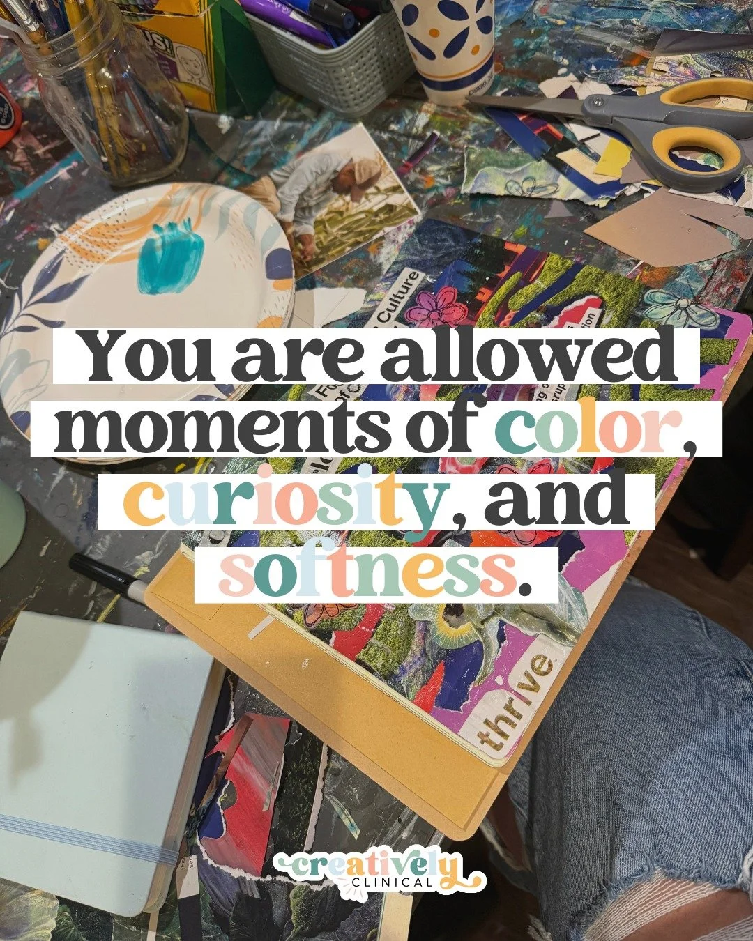 Joy is part of the creative process, even when the world feels scary, even when your beliefs feel shaken, even when things feel uncertain.

Creating joyfully doesn&rsquo;t mean ignoring what&rsquo;s happening around you. It means refusing to let fear
