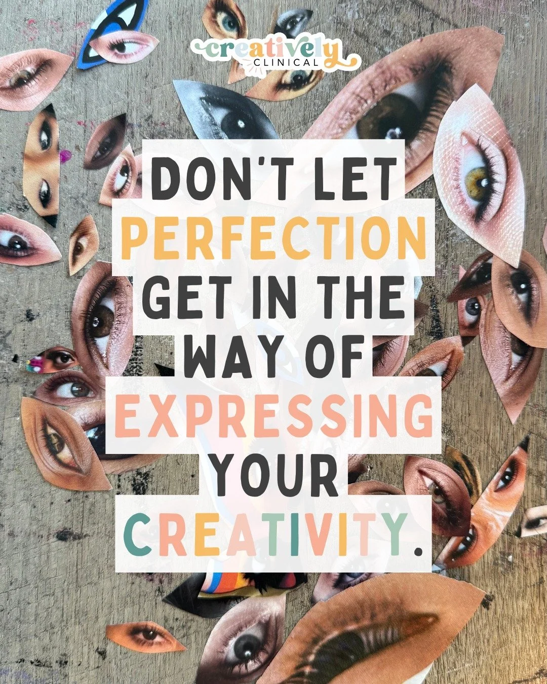Perfectionism often disguises itself as high standards, but underneath it is usually fear of being seen, fear of not being &ldquo;good enough,&rdquo; fear of wasting time or materials.

Creativity thrives in movement, not mastery. Expression regulate