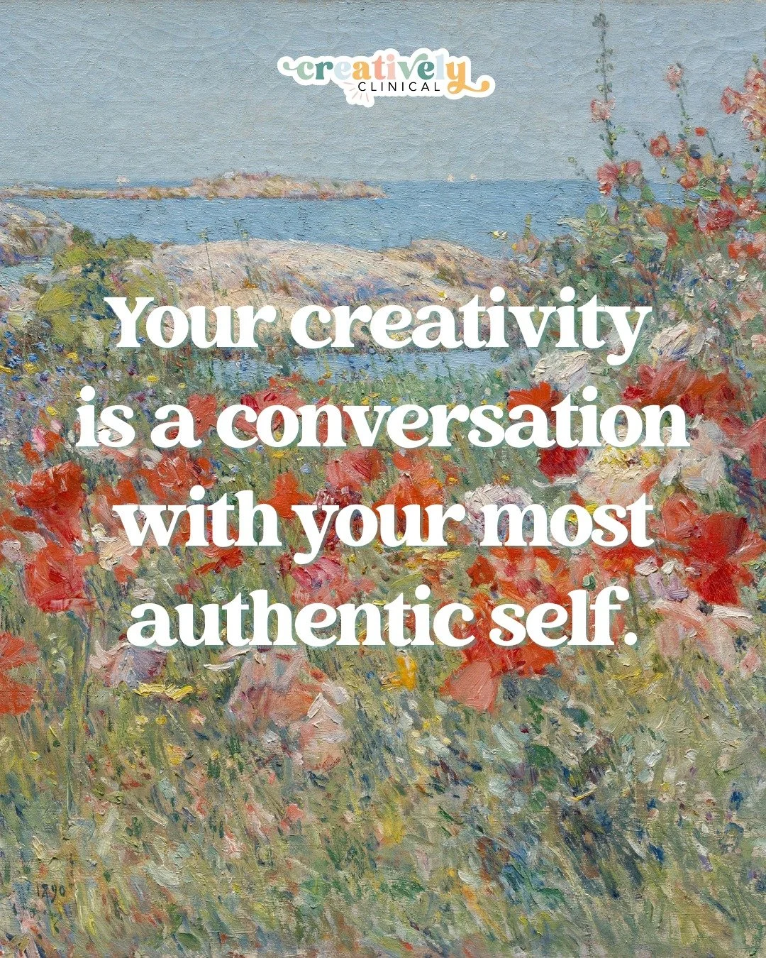 Creativity is one of the most natural ways to reconnect with your authentic self.

When you create, you move away from external expectations and toward internal experience. Instead of asking what others want from you, creativity invites you to ask wh