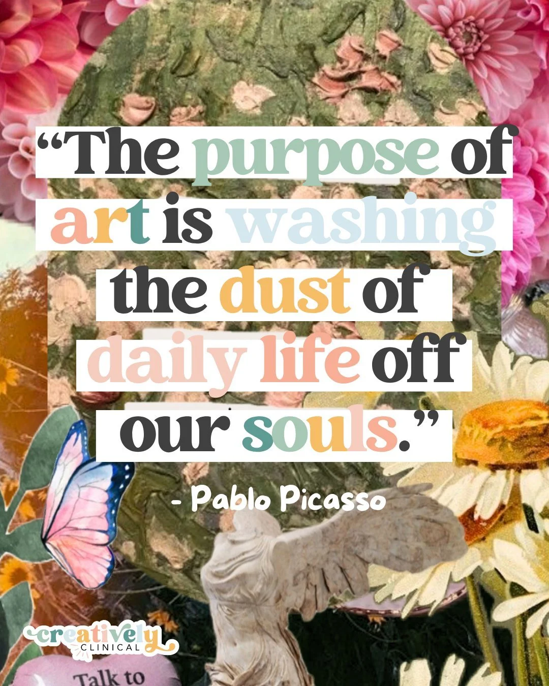Daily life comes with responsibilities, expectations, and constant mental noise. Over time, that &ldquo;dust&rdquo; can accumulate and leave us feeling disconnected, overwhelmed, or creatively stuck.

Creative expression offers a way to gently releas