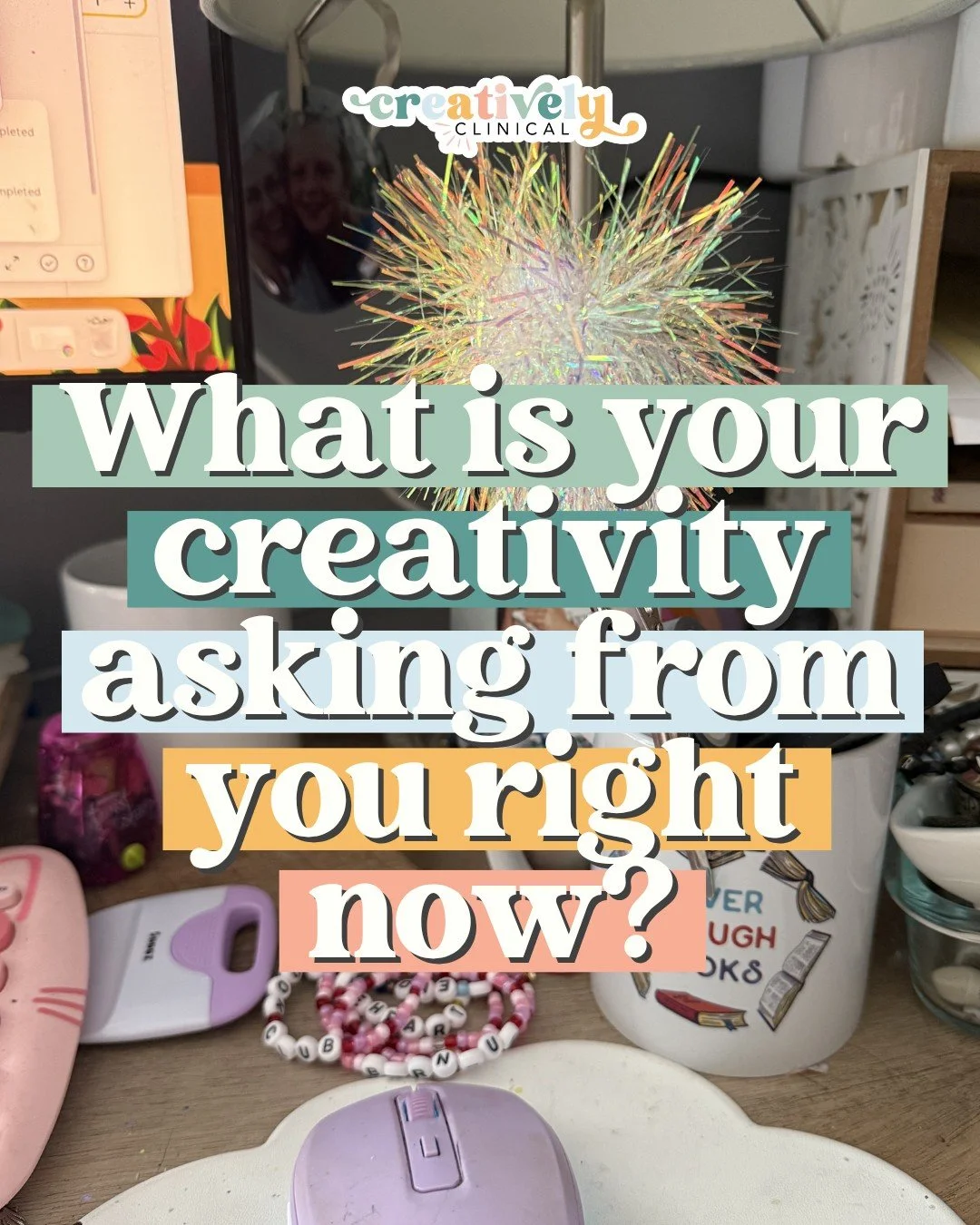 Creativity has its own rhythm, and sometimes what feels like a block is actually a signal that something needs to change.

Your creativity might be asking you to:
👉 Take a break when you feel depleted or overwhelmed
👉 Explore a new medium when thin