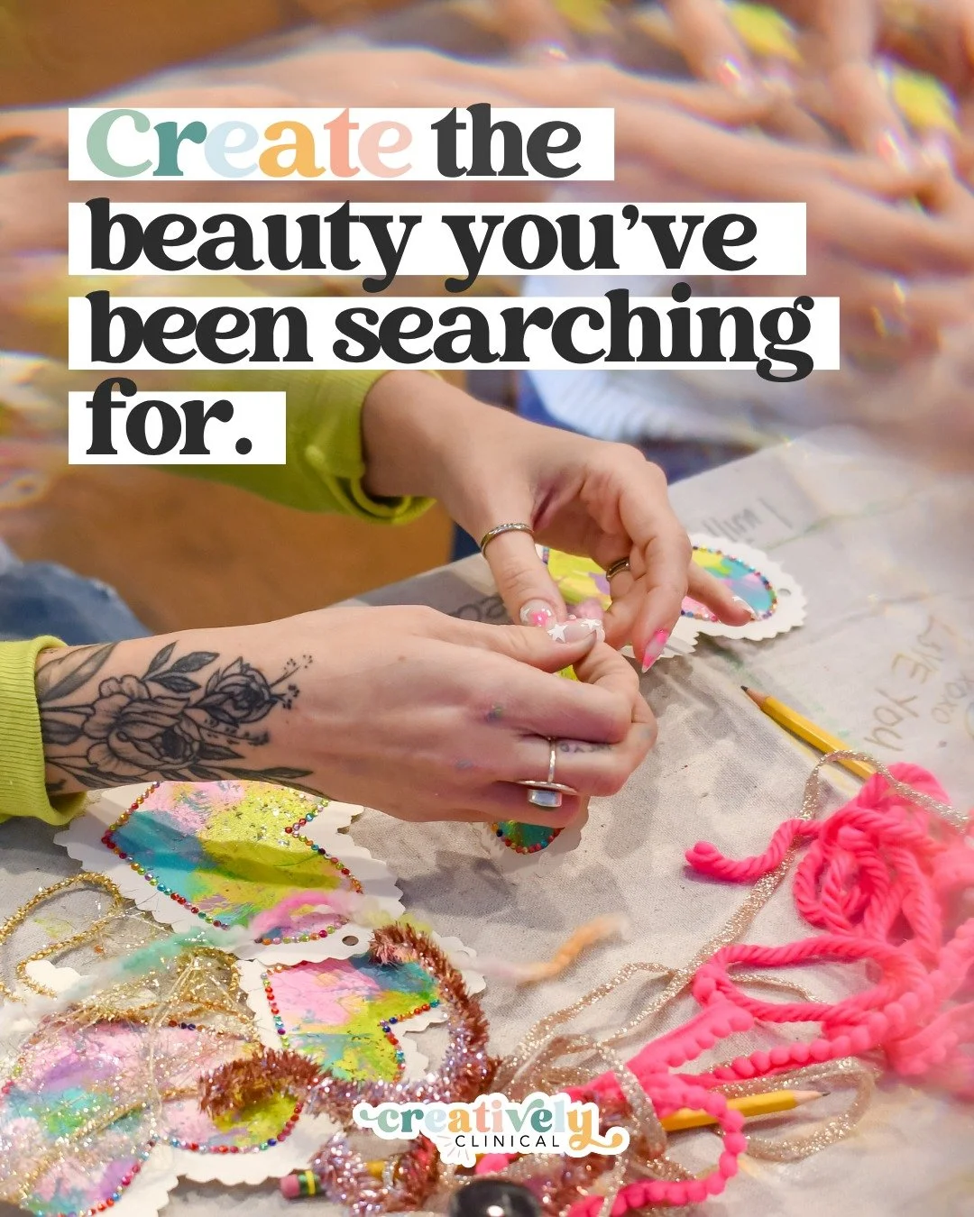 Every creative action you take adds something to the world that did not exist before.

When things feel overwhelming, uncertain, or heavy, creating beauty can feel small. But it is not. It is an intentional act of shaping your environment, your persp