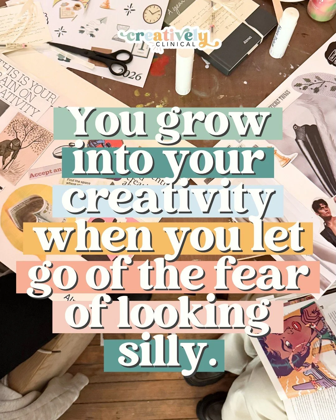 The fear of &ldquo;looking stupid&rdquo; is often just fear of being seen while learning. But every artist you admire has gone through that exact phase, trying, experimenting, making things that didn't quite work, and continuing anyway.

Creativity t