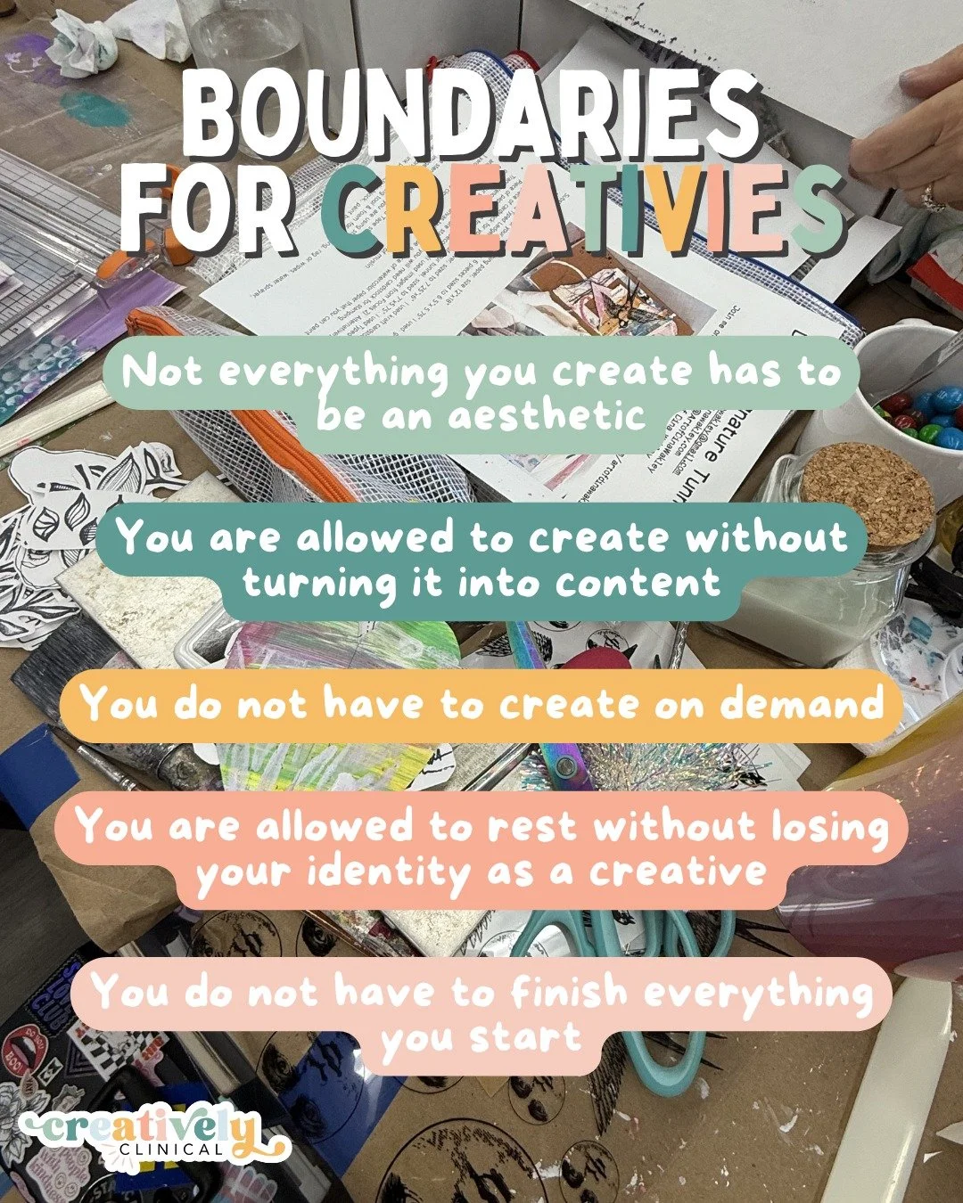 Creative boundaries are not limitations, they are protection.

In a world where everything can be shared, posted, and monetized, it is easy to forget that creativity is allowed to exist privately.

When creativity becomes performative, it can lose it