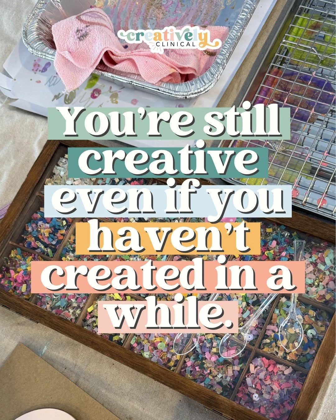 Creativity is not something you lose when life gets busy, overwhelming, or heavy. It is something that waits. It softens. It stays with you, even in quiet seasons.

There are many reasons you might step away from creating: burnout, transitions, emoti