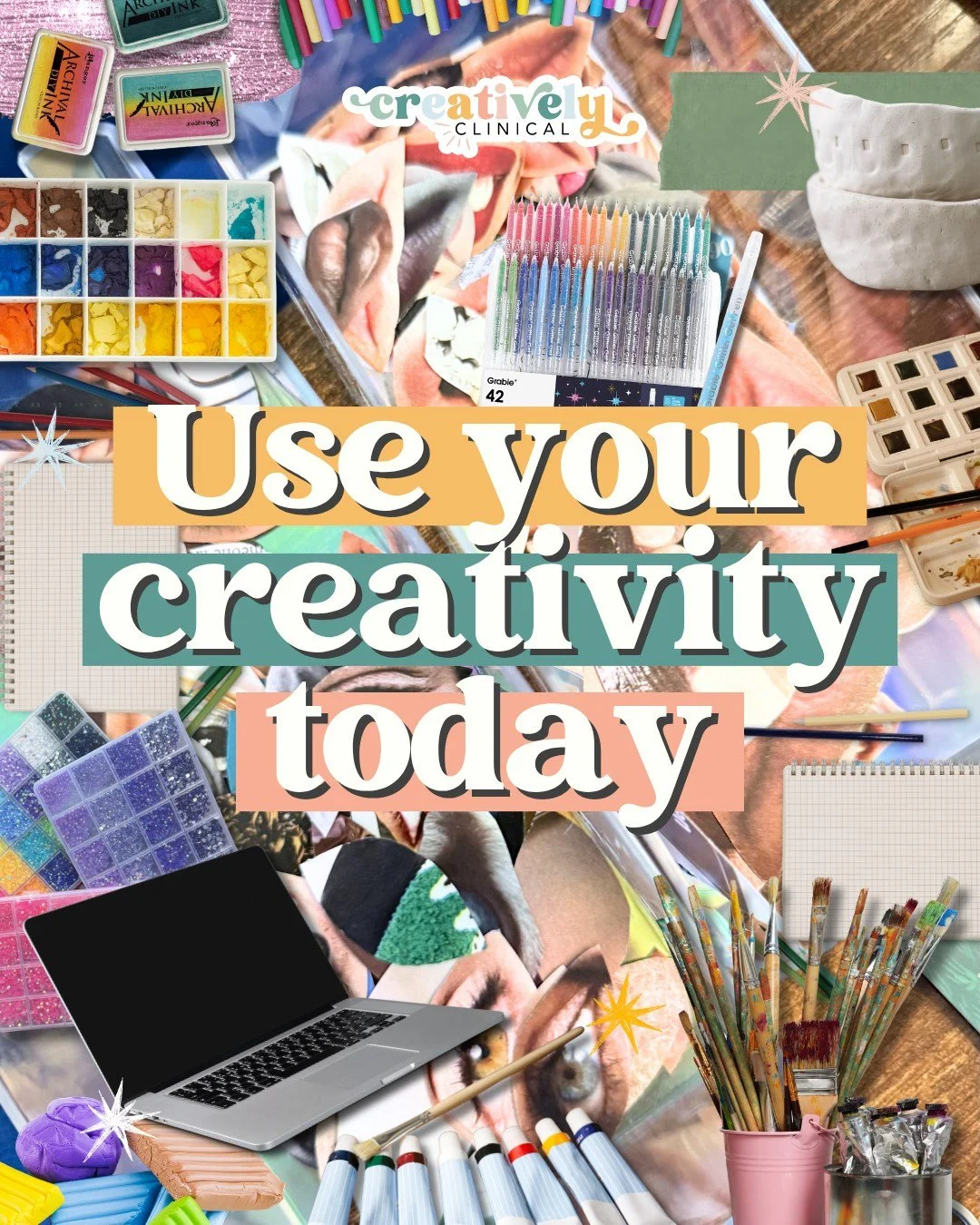 It does not have to be big, impressive, or even shareable. Creativity can live in small, simple moments!

Small creative acts help your brain shift out of autopilot, reduce stress, and reconnect you with a sense of agency and presence.

You do not ne